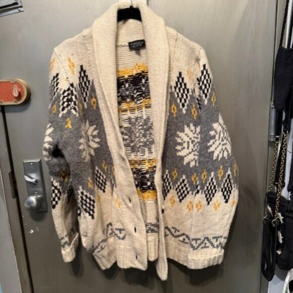 Topshop starsky Fair Ilse cardigan Sweater - NWOT - Picture 4 of 16